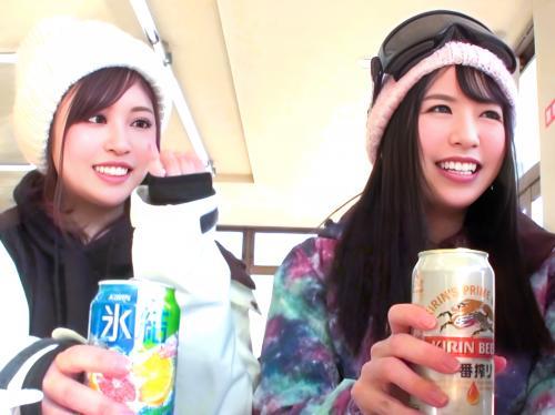 「それヤバイ～いぐぅ～いぐぅ～」激カワ美少女コンビ降臨！酔わせて乱交で膣奥を突きまくってイカセまくる＜素人ナンパ＞