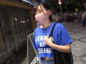 【素人ナンパ】「あーイク！！あーイクイク！！」見かけによらず豪快なイキッぷりｗｗあんぐり開けたお口にザーメン発射！！