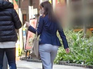 「おっきすぎて入んない！！」街行く働く女性をナンパGET！！地味な見た目ながらメガネ外すと美人、中身はしっかりスケベで…