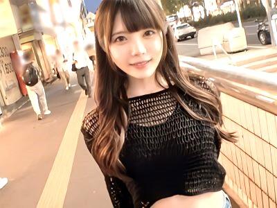 【素人ナンパ企画】『神スタイルすぎｗ』美少女エロ美巨乳ギャルに乳首責め→ノーハンドフェラ＆窓際露出で立ちバック♥エロ動画