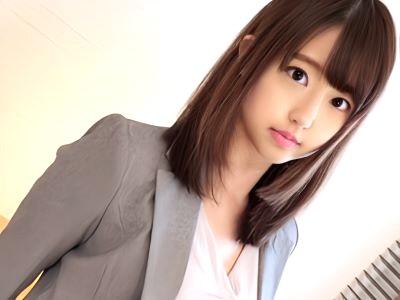 【奇跡の美少女OL】『仕事中にハメ撮りして♥』清楚で顔面最強の隠れ痴女ギャル乳首責め＆黒パンスト破り立ちバック！エロ動画