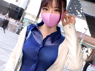 【奇跡の美少女】『マルチ女成敗ｗ』逆ナンパ巨乳ギャル騙し黒パンスト破りクンニ主観フェラ立ちバック騎乗位♥AV企画エロ動画