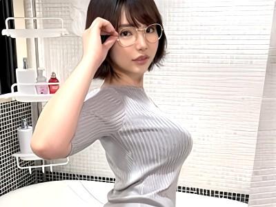 【学生×神乳】『メガネ巨乳最高ｗ』着衣でエロい地味眼鏡が主観フェラ＆パイズリ立ちバック背面騎乗位【SNS素人ナンパ企画】