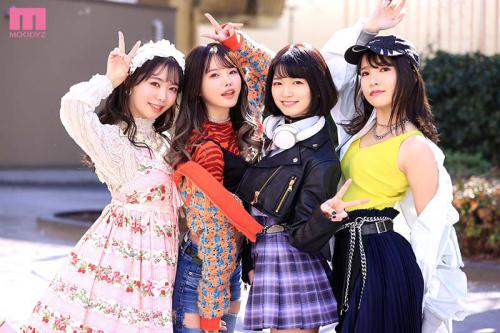 【倉本すみれ】【枢木あおい】【松本いちか】【百瀬あすか】ビッチギャル達の女子会に放り込まれた男が一晩中犯されちゃう