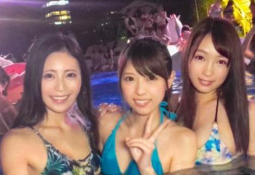 ガールズバーで働くギャルをナンパしてホテルのスウィ～トルームに連れ込んでカンパイからの大乱交ハメ倒しSEX