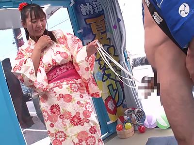 【爆乳×巨乳】浴衣の美女と花見のじゃんけん勝負！未知の快感と至福の頂点を享受する官能の旅ｗｗｗ