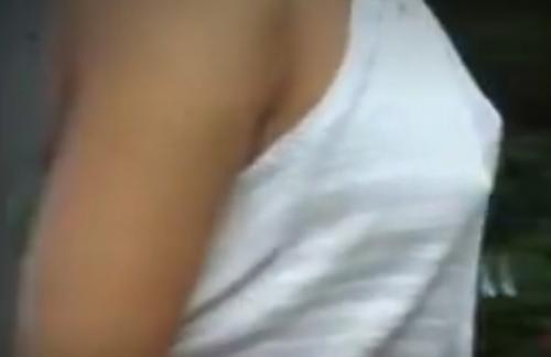 乳首ポッチ盗撮。
