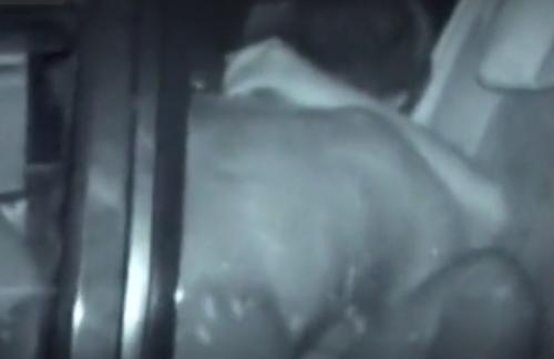 カーSEX赤外線中出し盗撮。