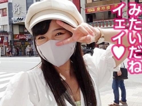 出会い系でナンパしたノリノリ巨乳女子！ダンスで鍛えた美尻スレエンダーボディをバックで突かれて息も絶え絶え激イキするエロ女