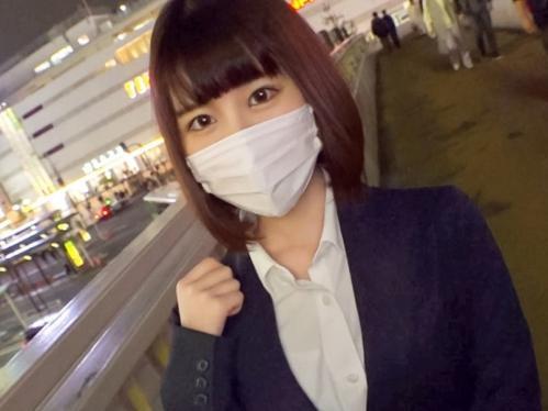 【素人ナンパ】カワイイ就活女子大生と即ハメSEX！超敏感マ〇コが我慢できず腰振りまくるグラインド、喘ぎ散らしてイキまくり