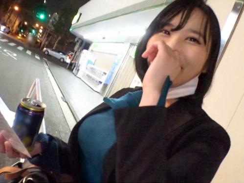 【素人ナンパ】仕事帰りの巨乳OL25歳！激しいセックスが好きな真正ドM、Hカップ揺らしまくってハードピストンに連続中イキ
