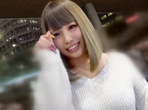 【素人ナンパ】金髪白ギャルGET『あっ、あっ、ダメダメー』エロイ顔つきで爆乳Hカップを超揺らしまくり大暴れでイキまくる！