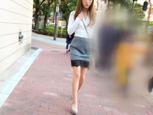 【素人ナンパ】スラッと伸びた美脚美人(31)GET！アンケートと騙され三十路ボディに初対面ちんぽが挿入されてしまう！