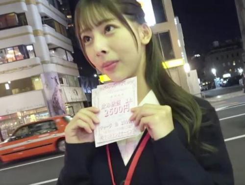 ナースコスのコンカフェ嬢と生でパコパコ！チラシ配りをしているエロカワ美女、誘われるままに入店した！