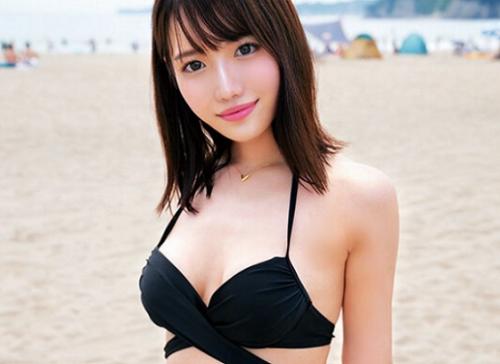 【水着パイパン】丁寧にシゴき咥え回しし根本まで頬張り突き上げられ孕ませられる女の子