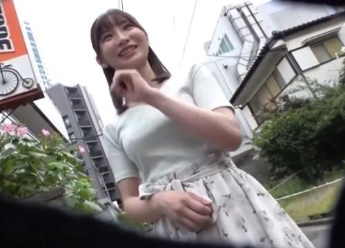 【人妻ナンパ巨乳】押しに弱くてお股が開きクリ舐めに悶え弄ばれる人妻