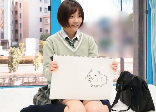 ［素人ナンパ×いたずら］ 見た目では想像できない凄まじい本性と超敏感な体で性感帯イキから唾液を垂らすJK