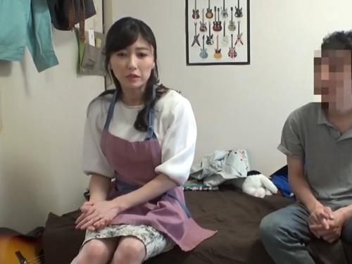 【おばさんレンタル】独身男性のお世話をするサービスの人妻ゆきさん41歳が困りますと言いながらセクハラ行為を容認しちゃう