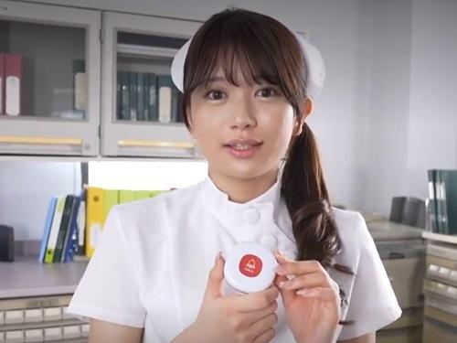 【北岡果林】ナースコールのボタンを押すと可愛い看護師さんが飛んできて溜った精子を吸い出すためフェラチオで抜いてくる