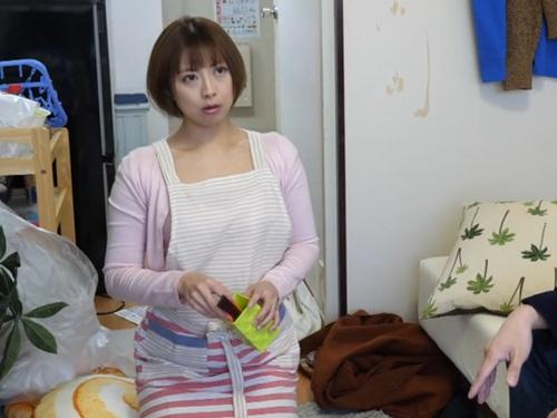 【おばさんレンタル】独身男性のお世話をするサービスで来た熟し始めた巨乳ボディの人妻さゆりさん36歳