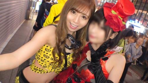 ノリ良し顔良しカラダ良し！りりか25歳、美容部員との渋谷ハロウィンナイトは熱狂の連続！エロス満載の撮影会！