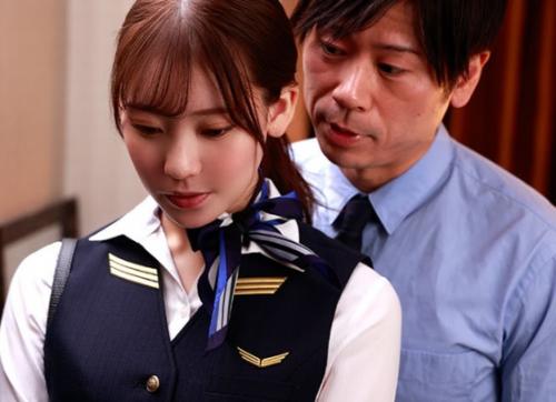 ［CA×セクハラ］ずっと見つめていたいと思わせる官能的な魅力を放ち官能セックスに没頭したおっぱい女子