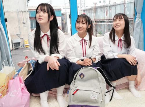 《フェラハーレム》エロ女子生徒が漂う妖艶なデカ尻から感じる激しさ高ぶる突き上げでヒヨっちゃう
