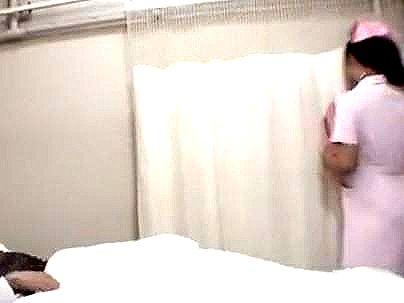 ＜痴女ナース！＞「患者・・狙われる！」真面目そうな痴女ナース！患者の勃起チンポ狙うぞ！！！