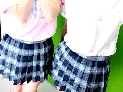 ＜まさに今どき！！＞【ｈしたいの…♡】滅茶苦茶可愛い制服女子コンビ！乱交ファックで盛り上がるぞ！！！