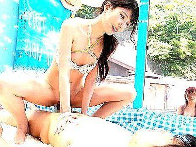 ＜マジックミラー号！＞「これ・・・奥いいの…♡」スレンダー美乳ＡＶ女優！ＭＭ号で彼女持ち素人男性とエロ行為シチャウゾ！