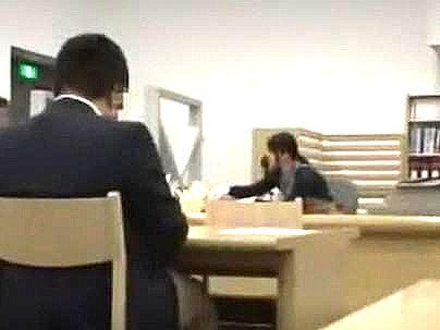 ≪図書館痴漢！≫【この娘・・敏感だの~！】清楚で可愛い美少女がターゲート！図書館で犯しちゃうぞ！！！