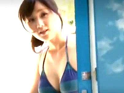 ≪マジックミラー号≫【ここですか…♡？】ビキニ姿の巨乳ボインパイ乙素人女子！ＭＭ号乗車でチェリー君筆おろしシ！！