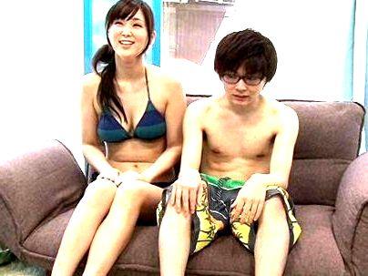 ＜マジックミラー号！＞「私でいいの…♡？」スタイル抜群ボインの巨乳女子！ＭＭ号でチェリー君筆おろしシテクレチャウ！