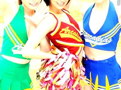 ≪トリプル、チアガール≫【ハーレムが・・最高！】滅茶苦茶可愛いチアガールトリオ！オチンポ刺激イッチャウ！！！