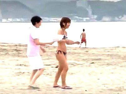 ≪マジックミラー号≫【え？マッサジですか？】海水浴でゲットしたビキニ小動物系女子！ＭＭ号乗車でエロマッサでマジイキ絶頂！