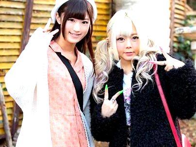 ≪マジックミラー号≫【バカそうなＧＡＬコンビ！】りの（19）、まりん（20）ゲット！MM号で質問中に即パコ！！