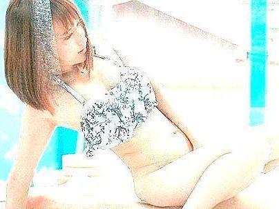 ＜マジックミラー号！＞「興奮しちゃう…」美乳ビキニ姿の可愛い素人女子！MM号で混浴体験でガチファックに！！！