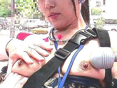 ＜美人AD＞「私ですか？・・無理です！」スタイル抜群ボイン巨乳AD！騙されてMM号でエロ行為持ち込まれる(アダルト動画)