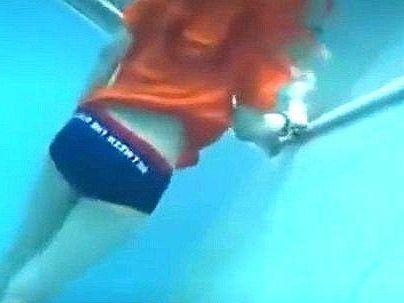 ＜プール監視員！＞「だれか・・・助けて…」プール監視員スレンダー美乳女子！更衣室で犯されレイプされっぞ！