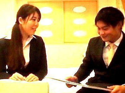＜賞金出るの？！＞「夫いるのに…」人妻OLボイン素人奥さん！ホテルで後輩といけない関係に発展すっぞ！！！