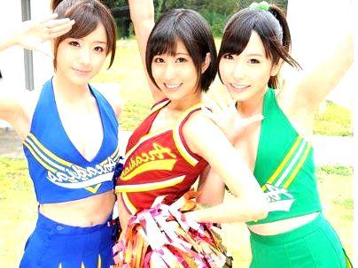 ＜チアガールコス！＞「たまんね～ぞ！！」スレンダー細身の可愛いポニテ女子！M男をエチエチ楽しんじゃうぞ！！！