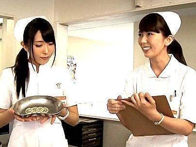 ＜研修！＞「まじかよ！たまんね～ぞｗ！」清楚系可愛い看護師ナースたち！セックス研エロ行為してっゾ(無料エロ動画)