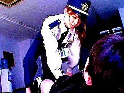 ＜警備員！＞「ヤメテクダサイ…」スタイル抜群美乳美女の警備員！鬼畜な男に無理矢理ヤラレタぞ！！！