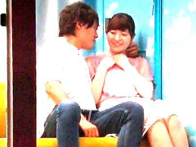 ＜逆転マジミラ号！＞「恥ずかしい…♡ね・・・」同級会で再会素人女子！MM号で外から●見せエロ行為しちゃうゾ！！
