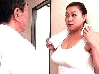 ＜人妻熟女！＞「デブのババアって・・・どうよ！！」ぽっちゃりボインエロい体の義母！いけない関係になっちゃうゾ！！