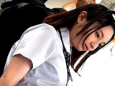 ＜痴●＞「ｲﾔ・・・ダメです…！」顔面１００点の制服女子！電車で痴漢行為犯されレイプされっぞ！！