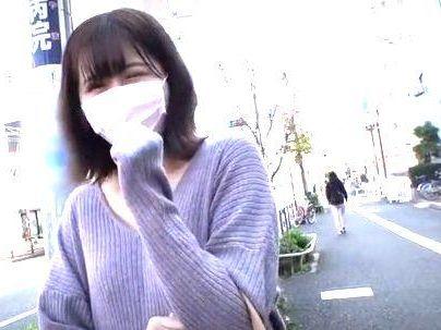 ＜清楚人妻＞「マスク美人・・・登場！」街でゲットした奥さん！企画でチェリー君筆おろしシテクレチャウ！