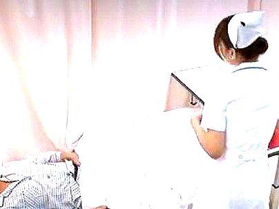 ＜美人ナース！＞「凄いですね…♡」上品な感時の看護師ナース！患者と隠れてエチエチシチャウゾ(無料エロ動画)