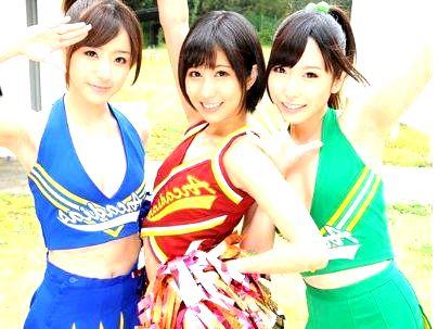 ＜チアガール！＞【ルックス・・最高！】滅茶苦茶可愛いポニテ女子！M男を楽しんじゃうぞ(無料エロ動画)