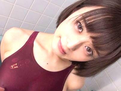 ≪水着≫【このは・・・上モノだ！】ショートカットスク水美少女！水着姿エロ行為にフル勃起確定だろ！！！